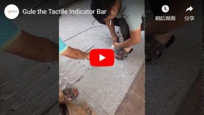 Gule the Tactile Indicator Bar