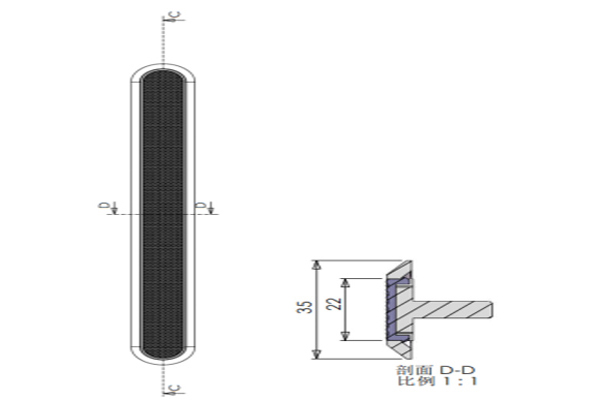 The Details of stainless steel strips with PU insert