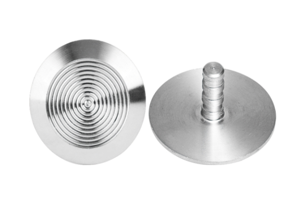 Concentric Circles Stainless Steel Tactile Studs