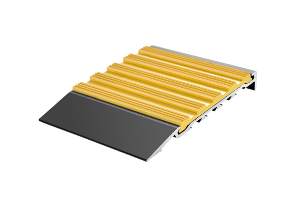 100cm CHAMPAGNE STAIR NOSINGS aluminium 1m edging trim anti-slip surface metal 